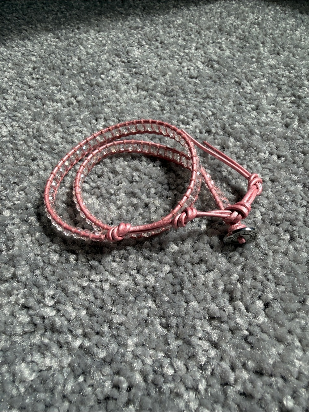 Victoria Emerson Multi Strand Wrap Bracelet - pink